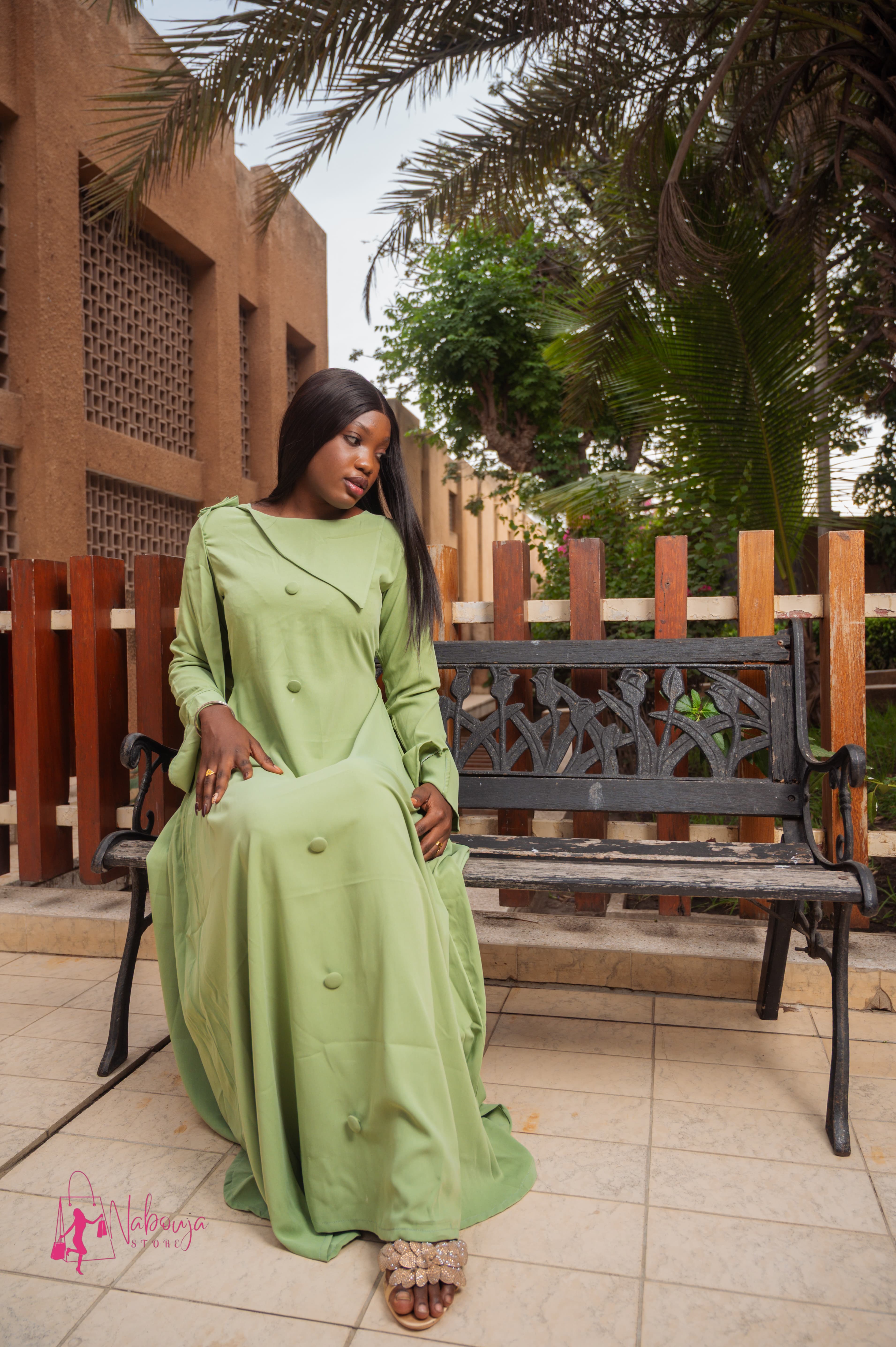 Robe Blanche à Volants - Vue 2